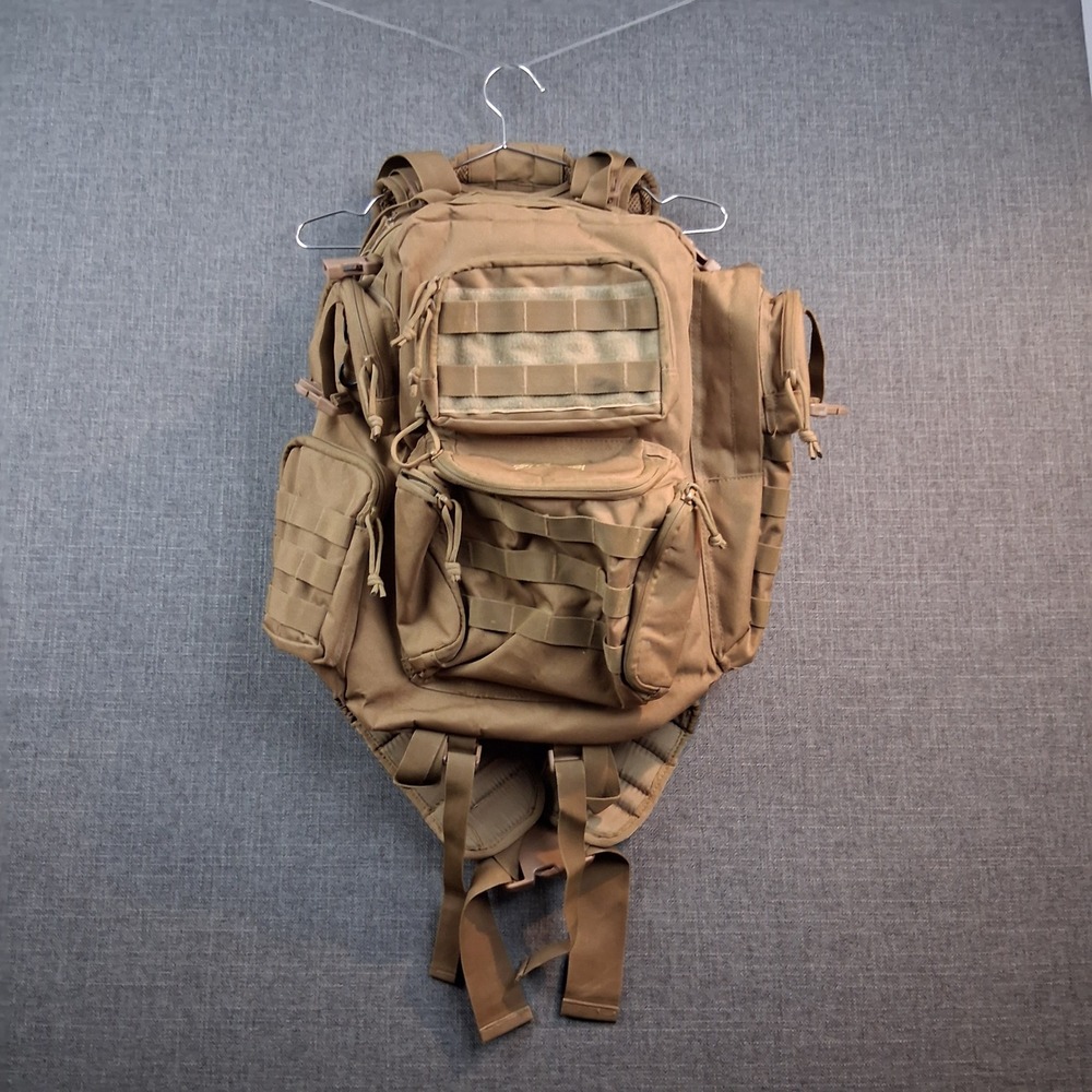 Voodoo Tactical Level III Assault Backpack Coyote Brown MOLLE Hiking Bag 15-0028